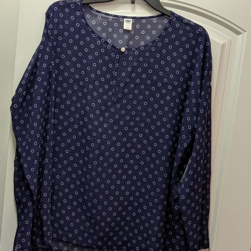Blue Old Navy Blouse